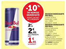 U Express RED BULL Boisson energisante offre