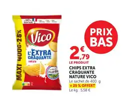 Maximarché VICO Chips extra craquante nature offre
