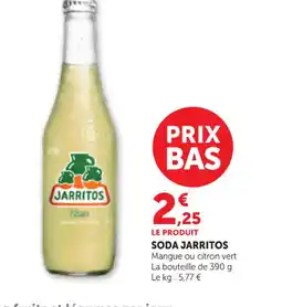 Maximarché JARRITOS Soda offre
