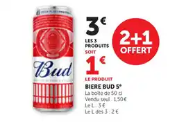 Maximarché BUD 5° Biere offre