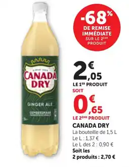 Maximarché CANADA DRY offre