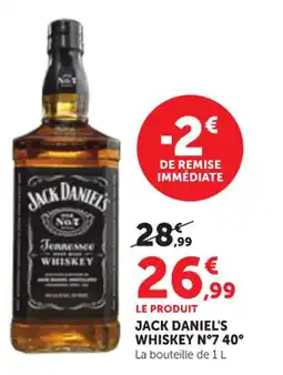 Maximarché JACK DANIELS Whisky offre