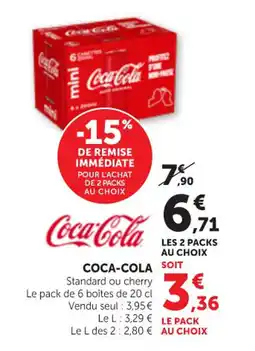 Maximarché COCA-COLA offre