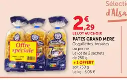 Maximarché GRAND MERE Pates offre