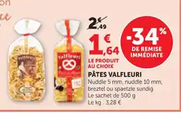 Maximarché VALFLEURI Pâtes offre