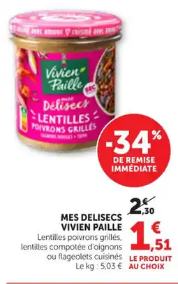 Maximarché VIVIEN PAILLE Mes delisecs offre