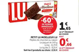 Maximarché LU Petit lu moelleux offre