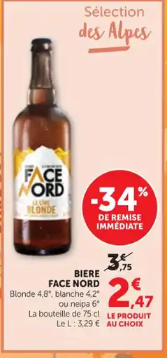 Maximarché FACE NORD Biere offre