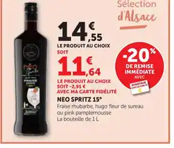 Maximarché NEO SPRITZ 15° offre