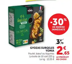 Maximarché YOMIA Gyozas surgeles offre
