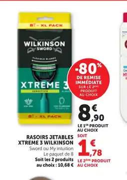 Maximarché WILKINSON Rasoirs jetables xtreme 3 offre
