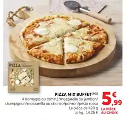Maximarché MIX BUFFET Pizza offre