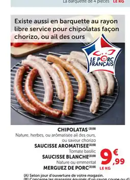 Maximarché Chipolatas offre
