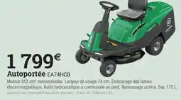 Espace emeraude Autoportée EA74HCB offre