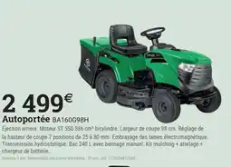 Espace emeraude Autoportée BA160G98H offre