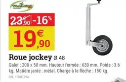 Espace emeraude Roue jockey offre