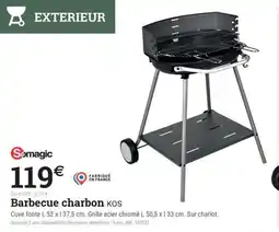 Espace emeraude SOMAGIC Barbecue charbon Kos offre