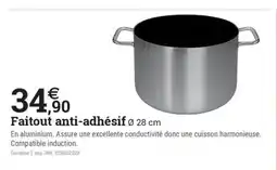 Espace emeraude Faitout Faitout anti-adhésif offre