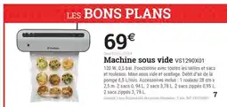 Espace emeraude Machine sous vide VS1290X01 offre
