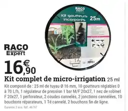 Espace emeraude Kit complet de micro-irrigation offre