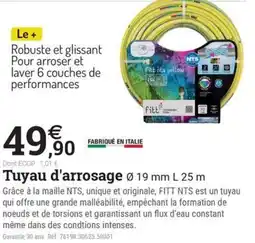 Espace emeraude Tuyau d'arrosage offre