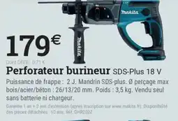 Espace emeraude Perforateur burineur SDS-Plus 18 V offre