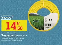 Espace emeraude Tuyau jaune 015.25 m offre