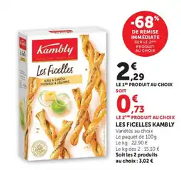 Super U KAMBLY Les ficelles offre