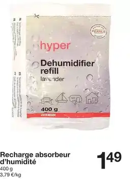 Zeeman Na! - recharge absorbeur d'humidité offre