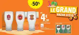 E.Leclerc 3 chopes à bière tradition h&h offre