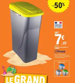 E.Leclerc Poubelle de tri ecobin mondex offre