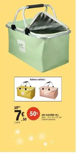 E.Leclerc Sac glacière offre