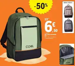 E.Leclerc SAC À DOS ISOTHERME offre