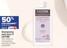 Carrefour Shampooing extra doux cattier offre