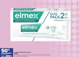 Carrefour Gamme sensitive professional elmex offre