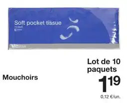 Zeeman Mouchoirs offre