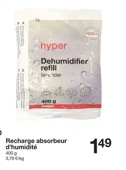 Zeeman Recharge absorbeur d'humidité offre