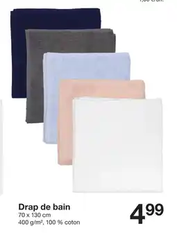 Zeeman Drap de bain offre