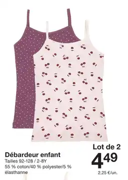 Zeeman Débardeur enfant offre
