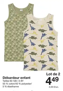 Zeeman Débardeur enfant offre