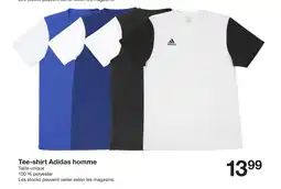Zeeman Tee-shirt adidas homme offre