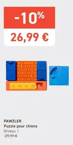 Tom&Co Pawzler puzzle pour chiens offre