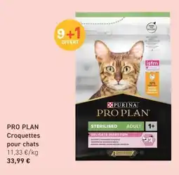 Tom&Co Pro plan croquettes pour chats offre