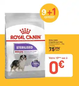 Tom&Co Royal canin croquettes pour chien offre