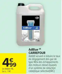 Carrefour Adblue carrefour offre