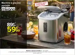 Carrefour Machine à glaçons portable offre