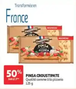 Auchan Pinsa croustipate offre