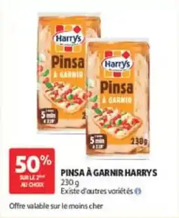 Auchan Pinsa à garnir harry's offre