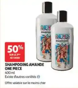 Auchan Shampooing amande one piece offre