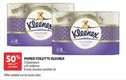 Auchan Papier toilette kleenex offre